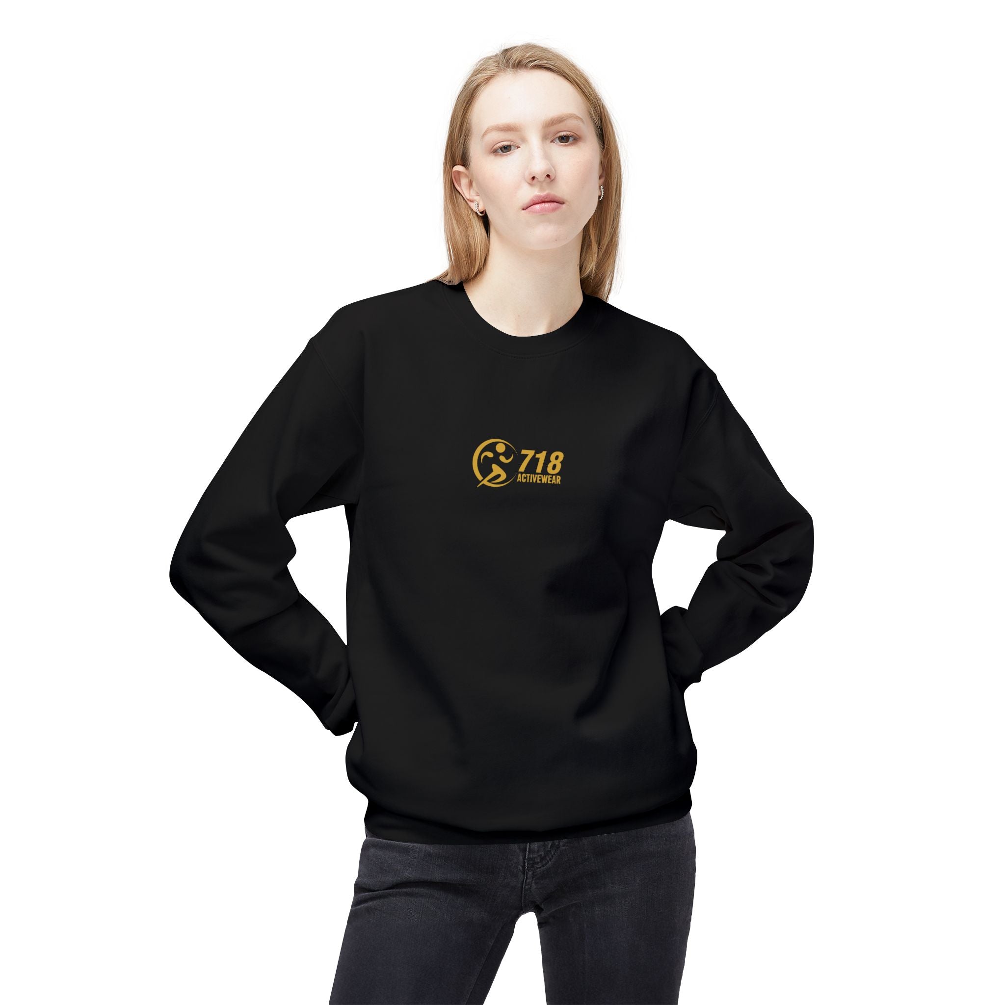 718Activewear Fleece Crewneck Sweatshirt