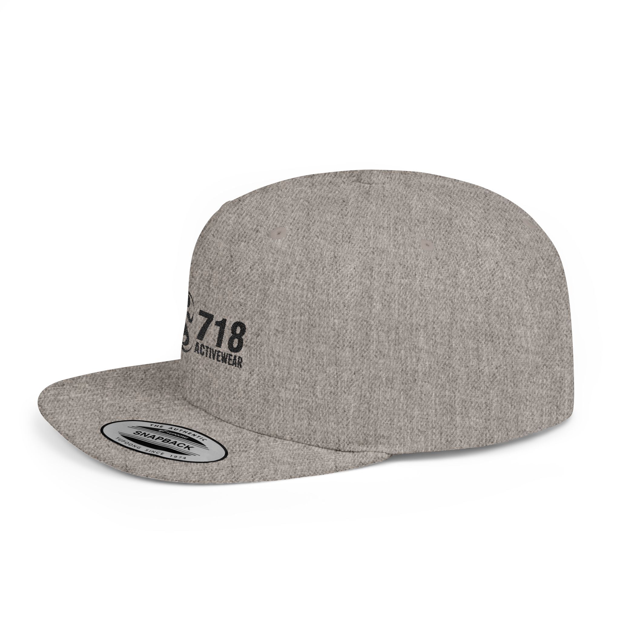 718Activewear Flat Bill Snapback Cap - Stylish & Comfortable Outdoor Hat