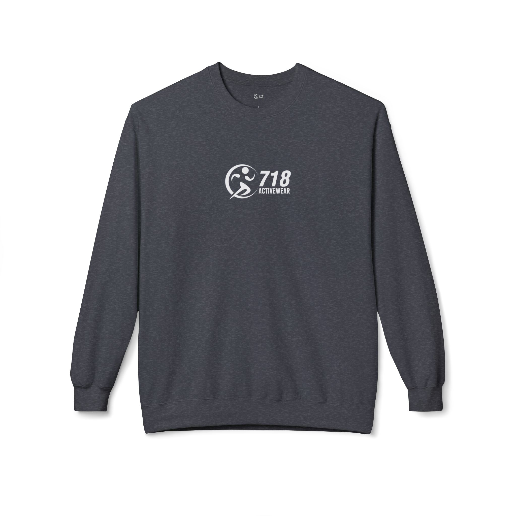 718Activewear Midweight Fleece Crewneck Sweatshirt