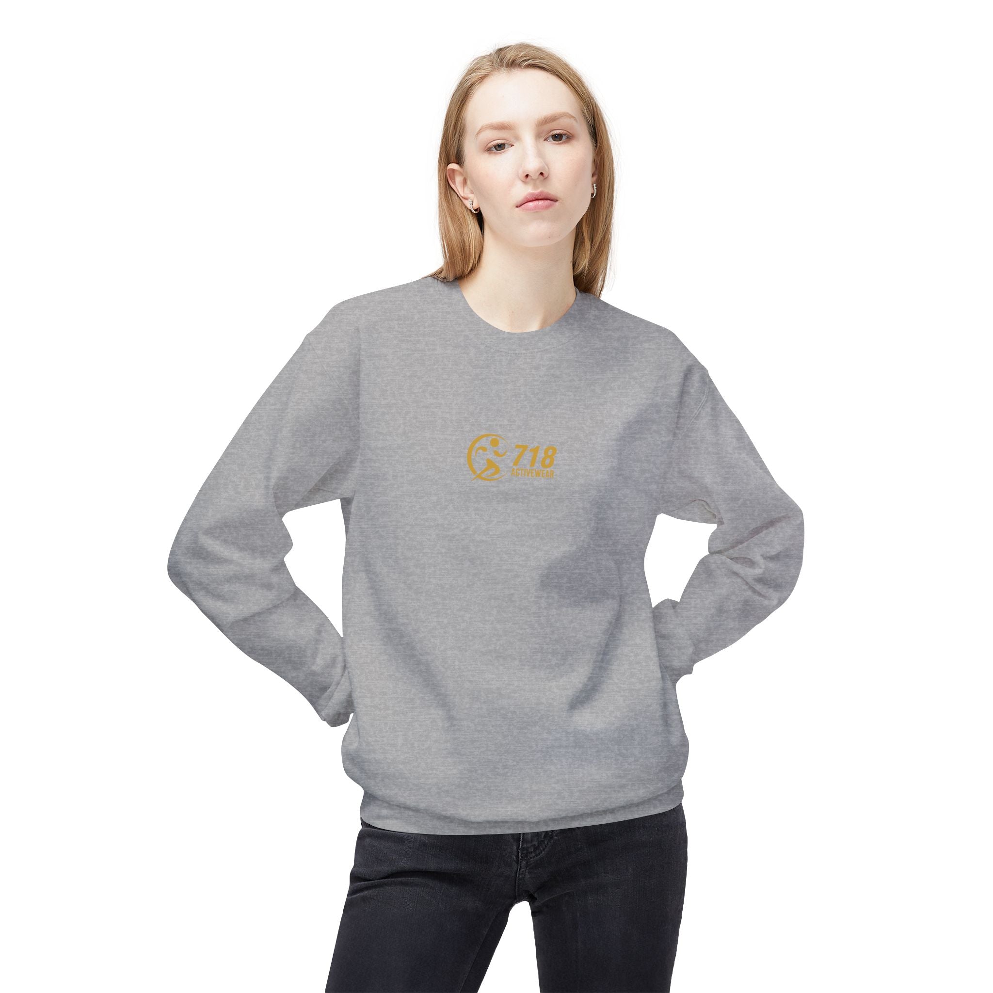 718Activewear Fleece Crewneck Sweatshirt