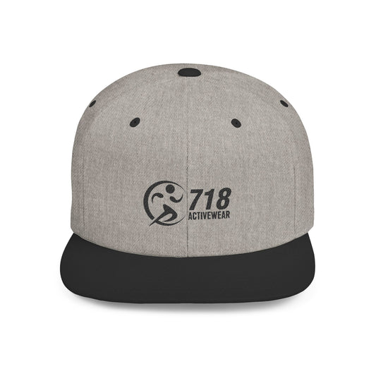 718Activewear Flat Bill Snapback Cap - Stylish & Comfortable Outdoor Hat