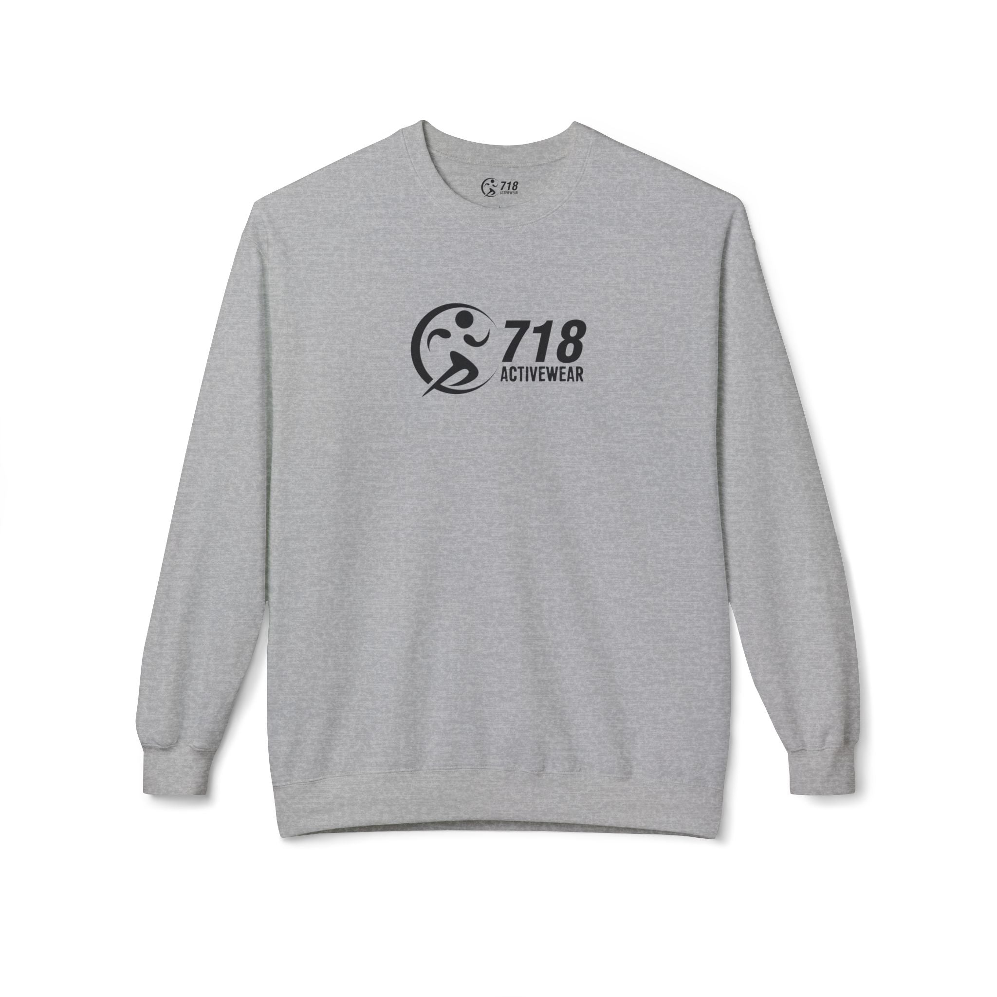 718Activewear Midweight Fleece Crewneck Sweatshirt