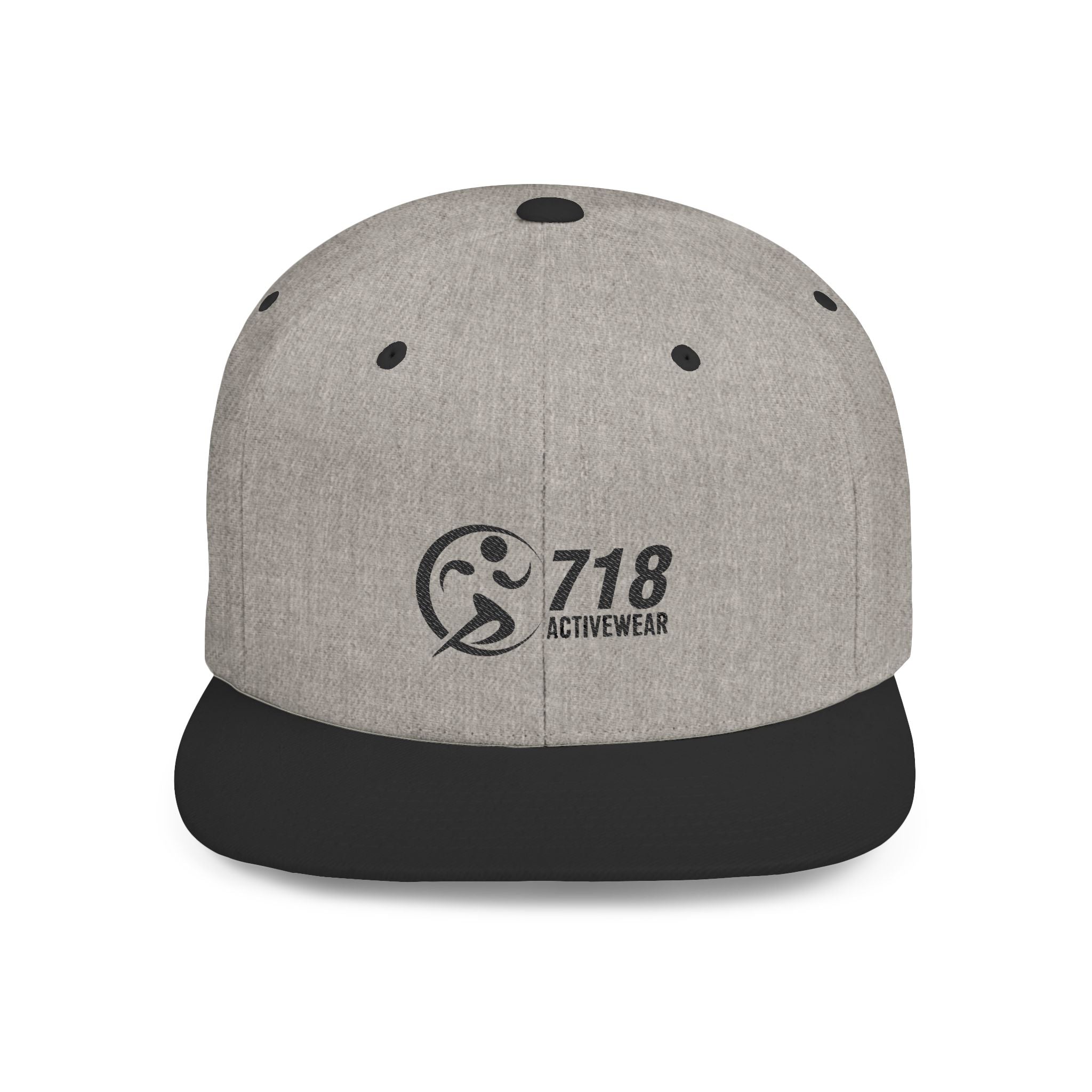 718Activewear Flat Bill Snapback Cap - Stylish & Comfortable Outdoor Hat