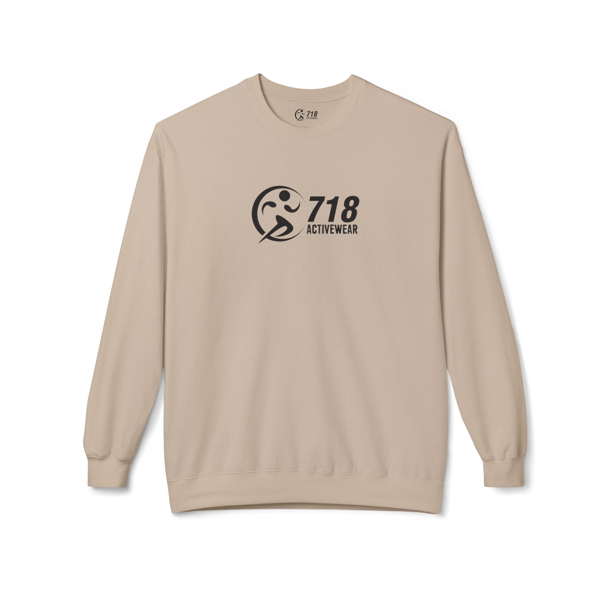 718Activewear Midweight Fleece Crewneck Sweatshirt